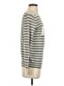 Ann Taylor LOFT Stripes Gray Pullover Sweater Size S - photo 4