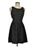 Forever 21 Stripes Black Casual Dress Size M - photo 1
