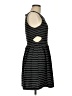 Forever 21 Stripes Black Casual Dress Size M - photo 4