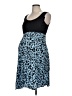 Seraphine Animal Print Blue Casual Dress Size 10 Maternity - photo 1