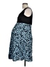 Seraphine Animal Print Blue Casual Dress Size 10 Maternity - photo 5