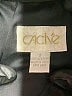 Cache 100% Leather Solid Black Leather Skirt Size 2 - photo 4
