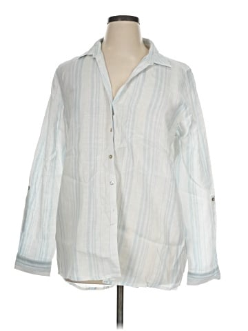 Jones New York 3/4 Sleeve Button-Down Shirt (view 1)
