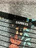 Express 100% Rayon Print Black Casual Dress Size S - photo 7