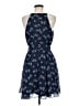 Maison Jules 100% Polyester Stars Blue Casual Dress Size M - photo 2