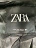 Zara Houndstooth Brown Coat Size L - photo 6