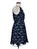 Maison Jules 100% Polyester Stars Blue Casual Dress Size M - photo 4