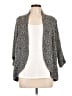 Chico's 100% Cotton Gray Cardigan Size Lg (2) - photo 1