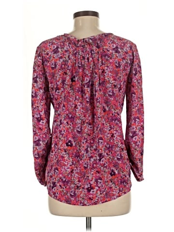 Rebecca Taylor Long Sleeve Silk Top (view 2)