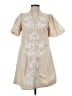 Crown & Ivy 100% Polyester Tan Cocktail Dress Size XS - photo 1