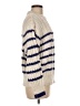 MNG Stripes Ivory Pullover Sweater Size M - photo 4