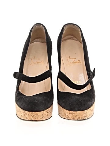 Christian Louboutin Wallis Zeppa Cork Wedges (view 2)