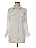 Studio Works 100% Polyester Houndstooth Ivory 3/4 Sleeve Blouse Size M - photo 1