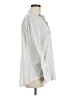Grayson 100% Cotton Stripes Silver Long Sleeve Button-Down Shirt Size Med (3) - photo 4
