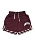 Converse 100% Polyester Burgundy Athletic Shorts Size 7 - 9 - photo 1