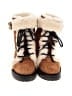 Balmain Brown Monogram Ankle Boots Size EU 36 - photo 2