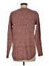Pink Clover 100% Polyester Tweed Burgundy Pullover Sweater Size M - photo 2