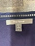 Blue Tassel 100% Polyester Blue 3/4 Sleeve Blouse Size L - photo 7