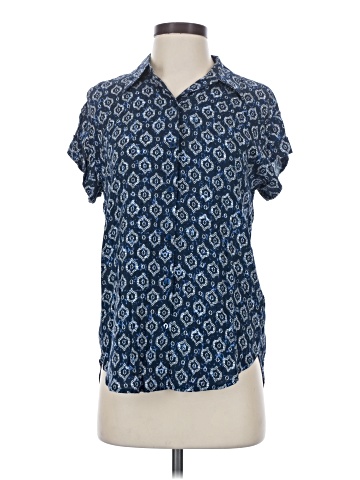 Liverpool Los Angeles Short Sleeve Blouse (view 1)