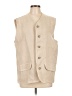 TSE 100% Linen Ivory Vest Size L - photo 1
