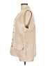 TSE 100% Linen Ivory Vest Size L - photo 5