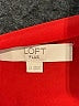 Ann Taylor LOFT 100% Polyester Red Long Sleeve Blouse Size 22 - photo 6