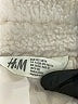 H&M 100% Polyester Ivory Snow Jacket Size 14 - photo 3