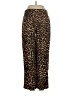 J.Crew Collection Animal Print Brown Wool Pants Size 4 - photo 2