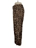 J.Crew Collection Animal Print Brown Wool Pants Size 4 - photo 5