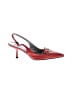 BCBG Paris 100% Leather Red Heels Size 8 - photo 1