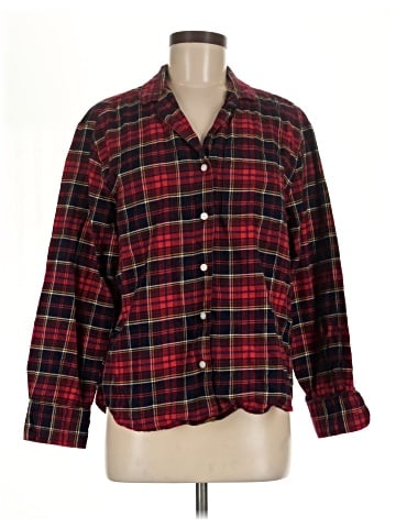 Gap Body Long Sleeve Button-Down Shirt (view 1)