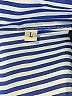 Unbranded 100% Polyester Stripes Blue 3/4 Sleeve Blouse Size L - photo 7