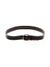 Lands' End 100% Leather Brown Leather Belt Size 1X - photo 1