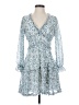 B. Darlin 100% Polyester Blue Cocktail Dress Size 3 - 4 - photo 1