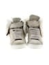 Moncler 100% Leather Gray Sneakers Size EU 37 - photo 2