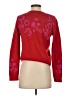 Kate Spade New York 100% Wool Floral Red Wool Pullover Sweater Size XS - photo 2