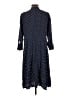 Zara Basic Polka Dots Blue Casual Dress Size L - photo 2