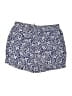 Uniqlo 100% Rayon Print Blue Shorts Size S - photo 1