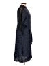 Zara Basic Polka Dots Blue Casual Dress Size L - photo 4