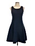 Fun2Fun Solid Blue Casual Dress Size L - photo 1