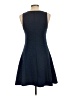 Fun2Fun Solid Blue Casual Dress Size L - photo 2