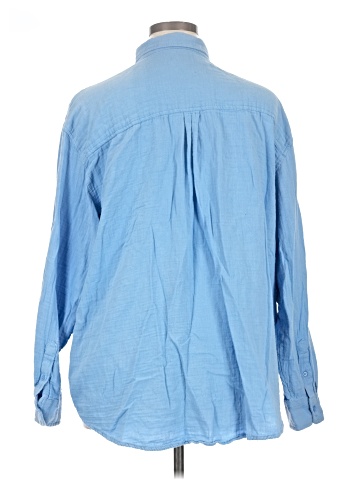 Little Moon Long Sleeve Button-Down Shirt (view 2)
