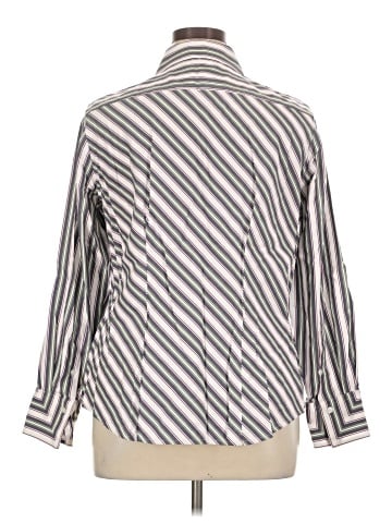 Jones New York Signature Long Sleeve Blouse (view 2)