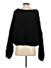 Carly Jean 100% Polyester Solid Black Cardigan Size S - photo 2