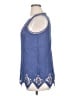 Soft Surroundings Blue Sleeveless Blouse Size XL - photo 5