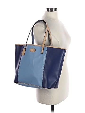 Coach Leather Tote (view 2)