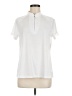 Coral Bay Ivory Short Sleeve Turtleneck Size M - photo 1