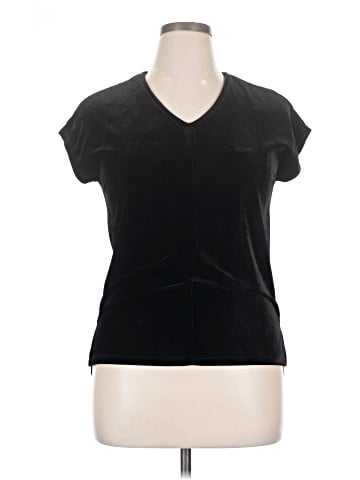 Donna Karan New York Short Sleeve Top (view 1)