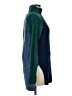 Krimson Klover Color Block Blue Turtleneck Sweater Size M - photo 4