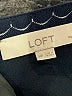 Ann Taylor LOFT Polka Dots Blue Casual Dress Size M (petite) - photo 7